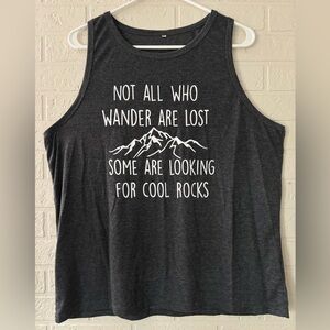 Graphic Tee with Mountain Design